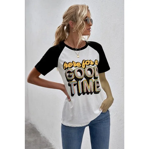 HERE FOR A GOOD TIME Tee Shirt - Picture 3 of 8
